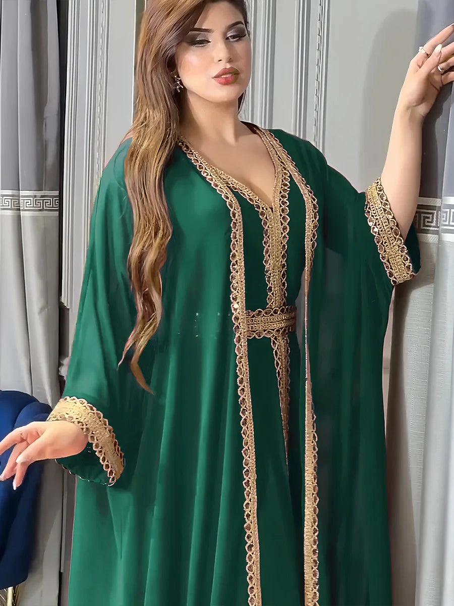 Moroccan Embroidered Jalabya