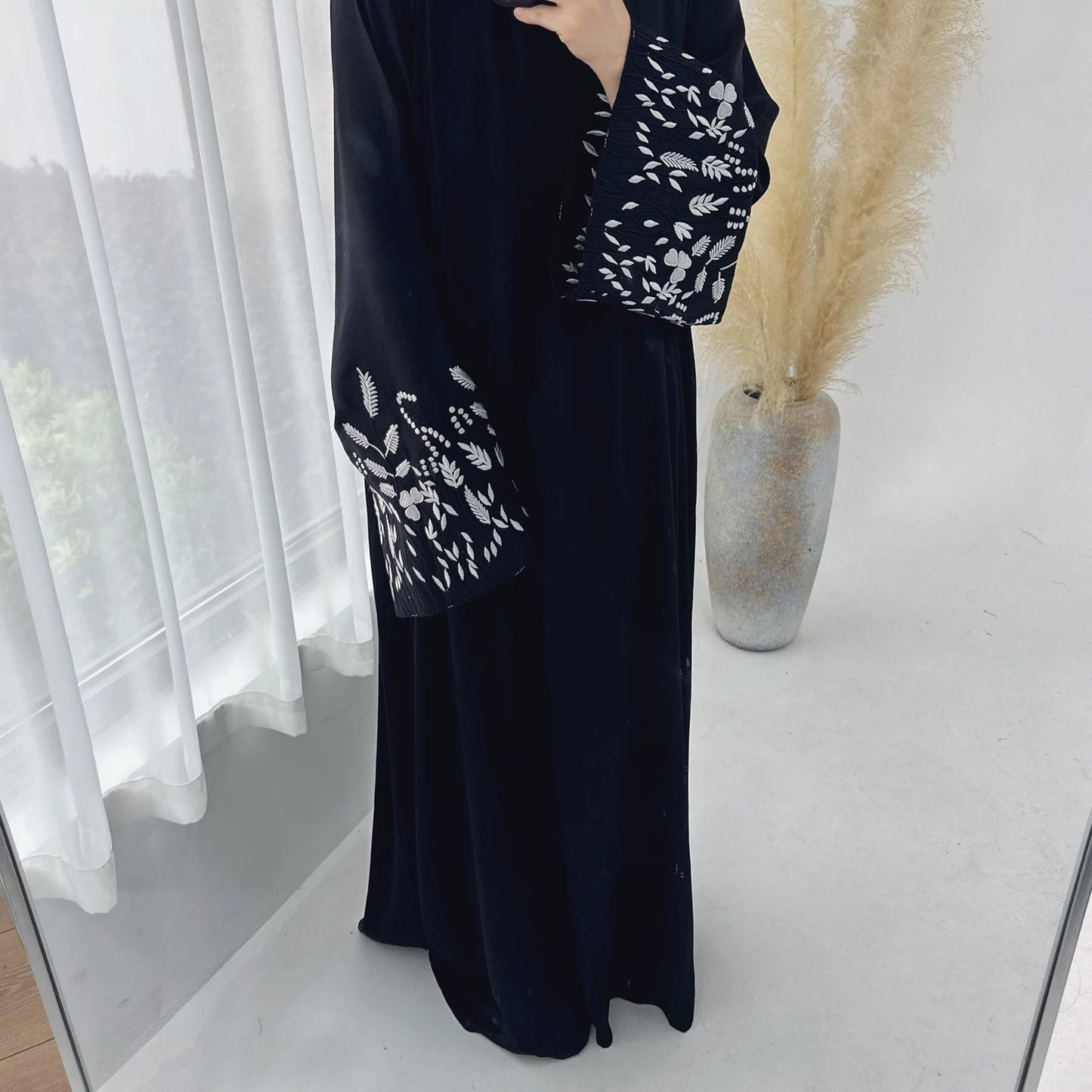 Women Embroidery Maxi Abaya