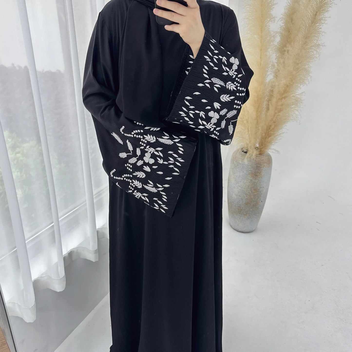 Women Embroidery Maxi Abaya