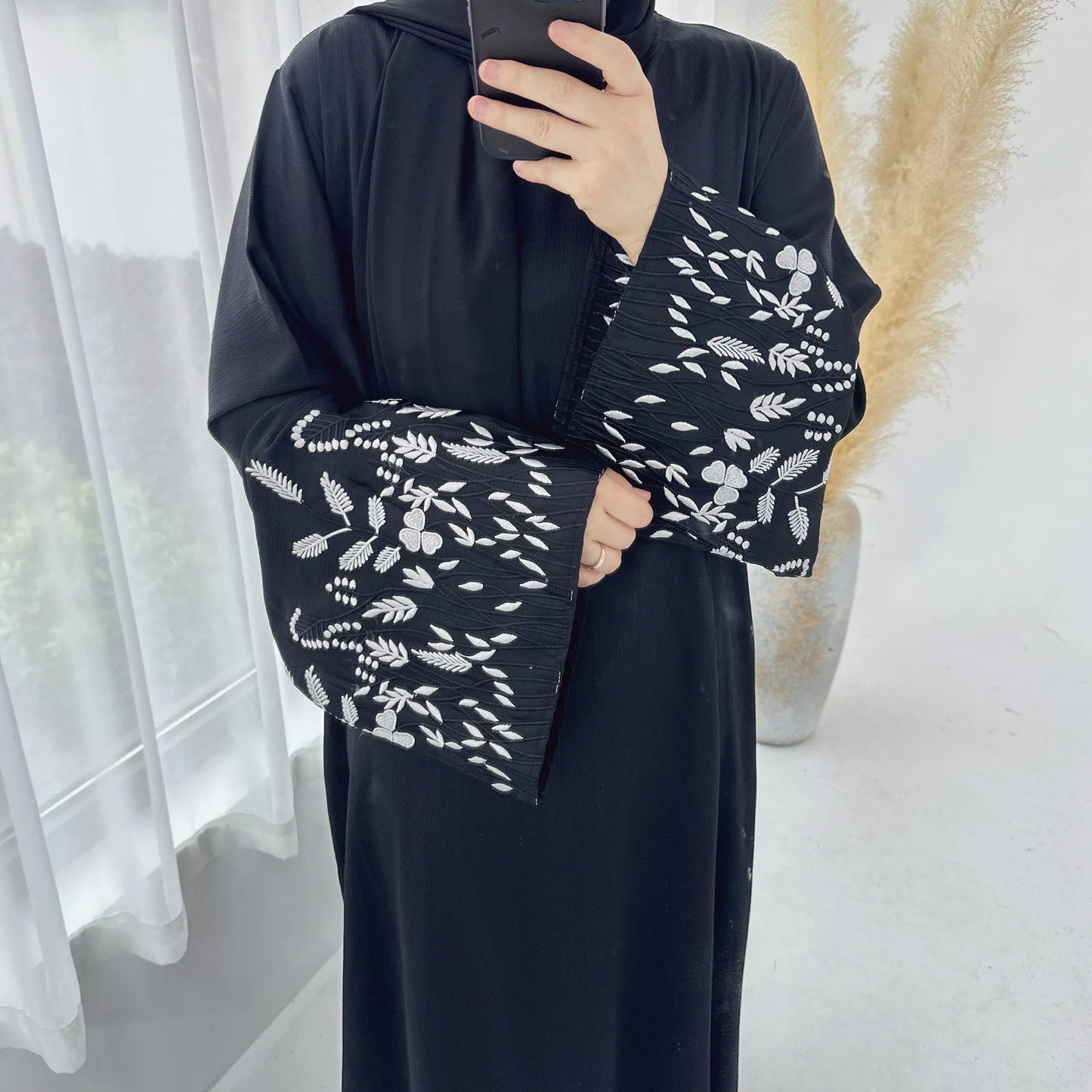 Women Embroidery Maxi Abaya