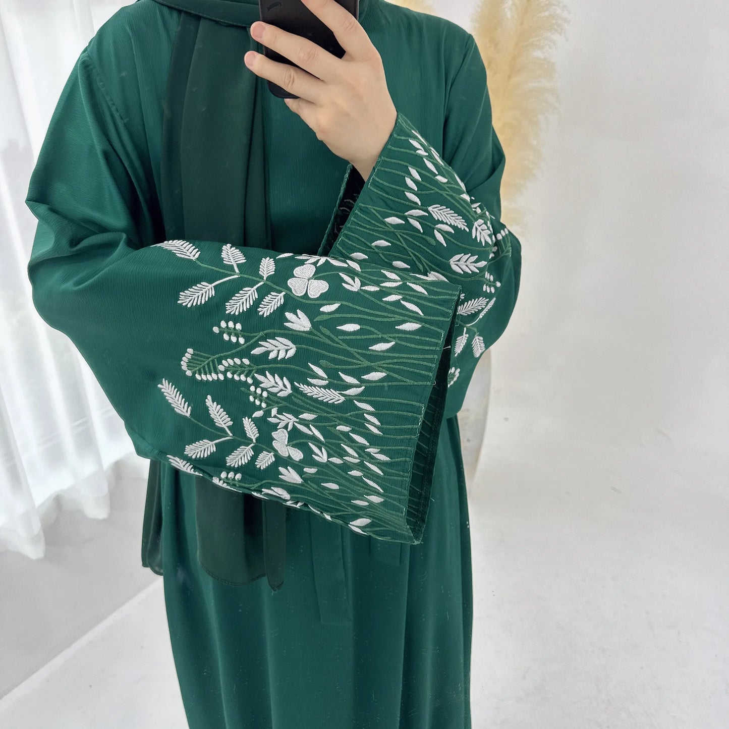 Women Embroidery Maxi Abaya