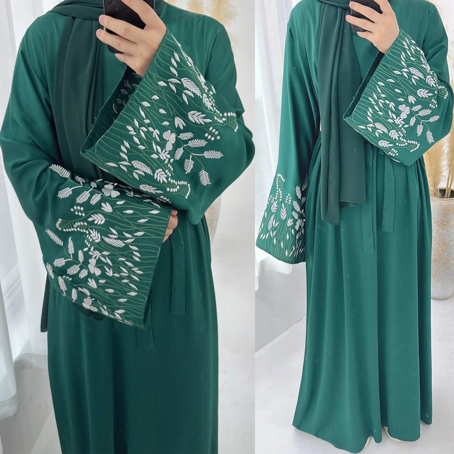 Women Embroidery Maxi Abaya