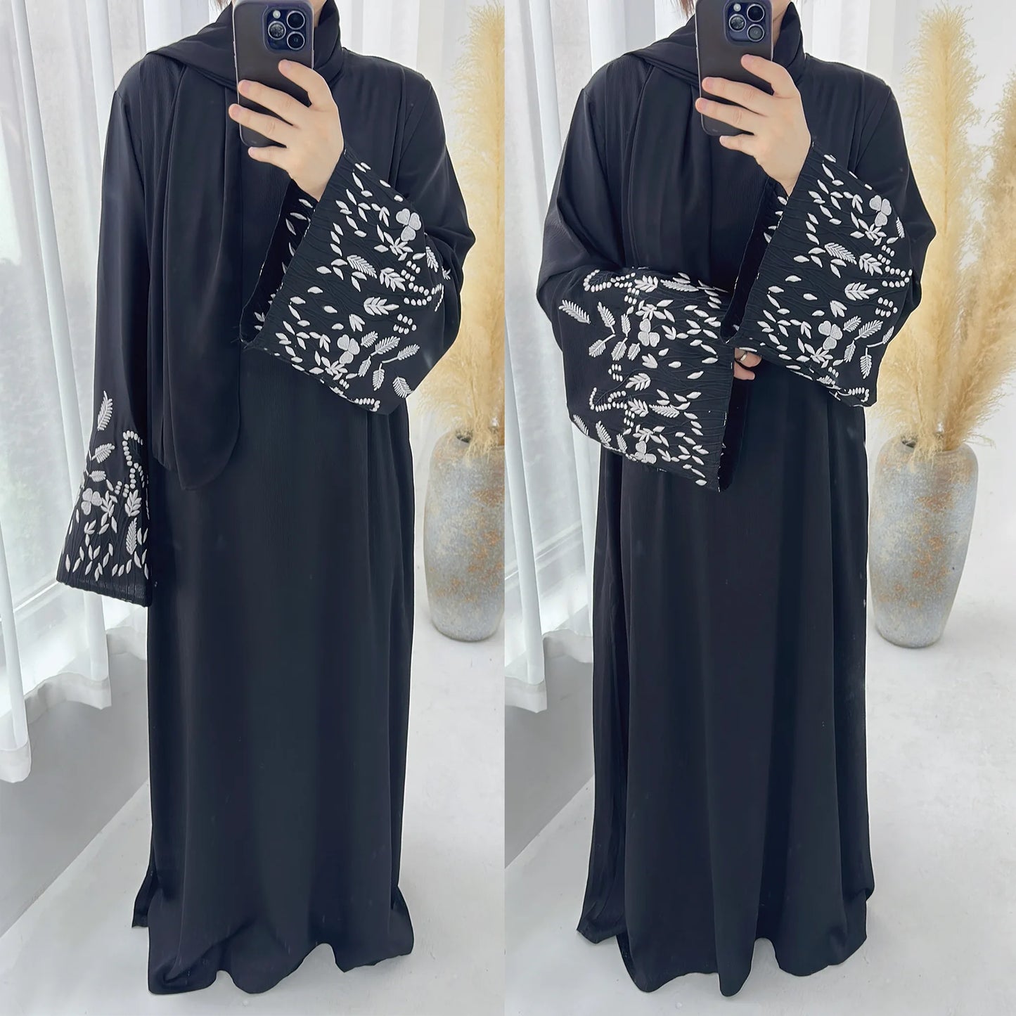 Women Embroidery Maxi Abaya