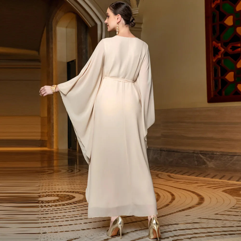 Eid Middle East Kaftan Elegant Vestidos