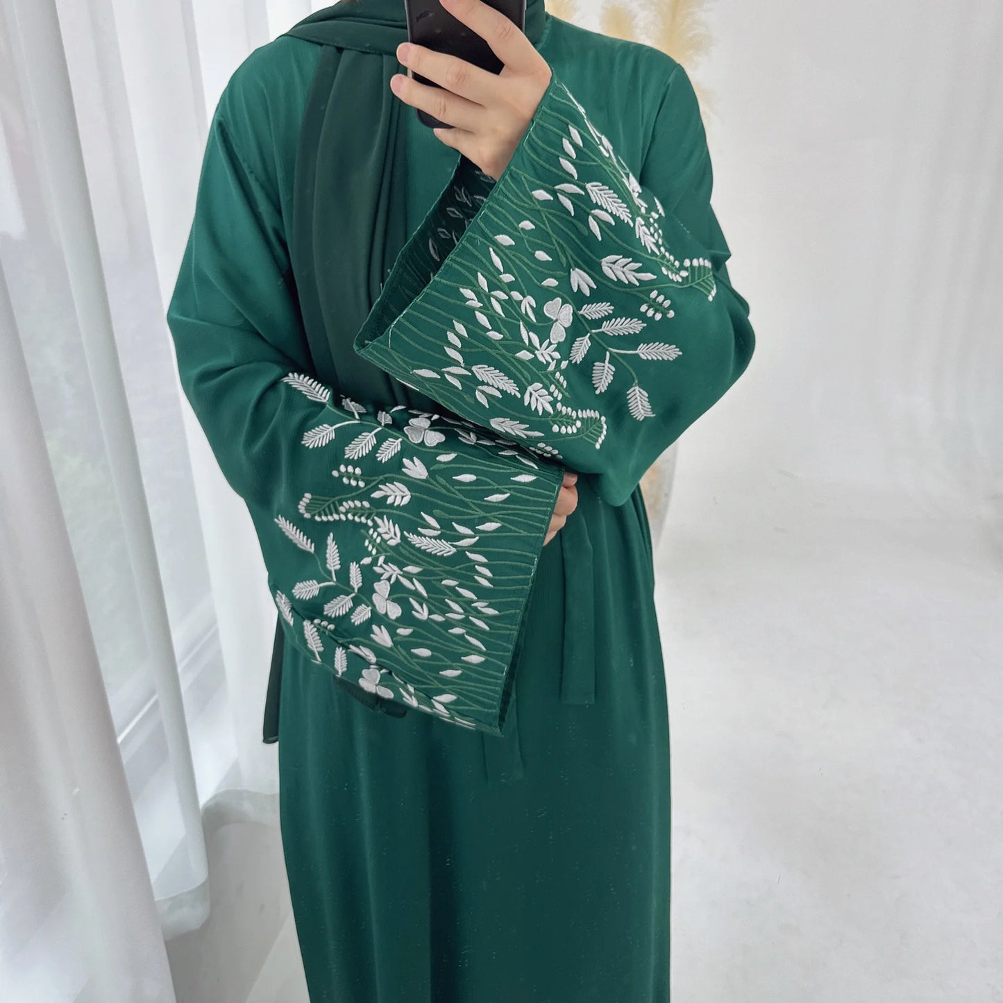 Women Embroidery Maxi Abaya