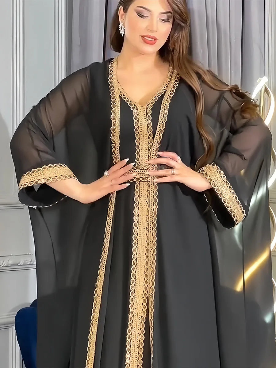 Moroccan Embroidered Jalabya